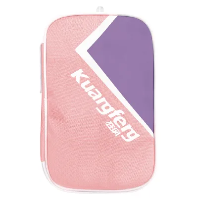 Square-Shaped Protective Table Tennis Racket case Table Tennis Racket Cover Sport Storage Print Design