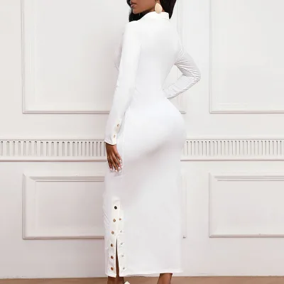 Hot Style Off Shoulder Summer, Women Midi Dresses Elegant Party Bandage Dress/