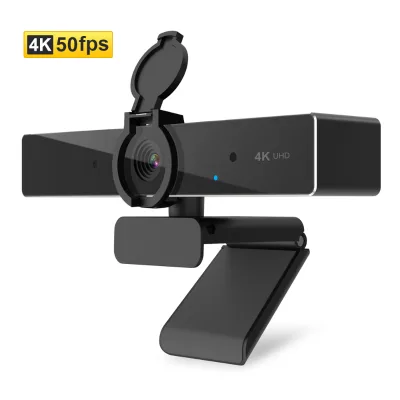 4k QHD Streaming Webcam Buiit-in Mic  Autofocus Webcam Live Stream Multilayer Glass Lens Conference  for Pc Computer Usb Webcam