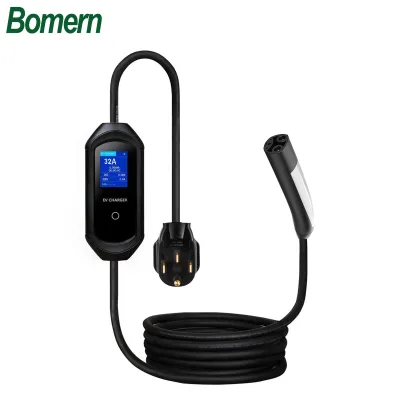 New 7KW 32A IP65 220V Portable EV Charger for with NEMA14-50P
