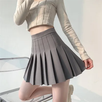 XD001-wholesale Clothing Ladies Skirt Sexy Mini Pleated Skirts for Women