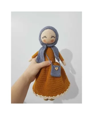 Wholesale Multi Color Muslim Dolls With Different Dress Opp Bag Package Eid Month Kids Toys Milk Cotton Materials