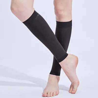 New High Quality Compression Stockings 680d 20-30mmhg Footless Calf Sleeves Compression Socks for Men and Women