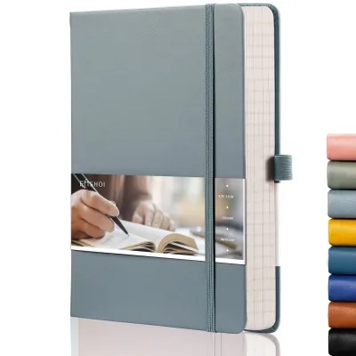 High Quality Custom PU Leather Notebook Fashionable Diary With Promotional Price Customizable Leather Note Book