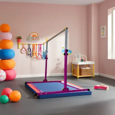 Home Gymnastics Horizontal Bar for Kids and Adults for Fitness & Athletic Training Sports & Entertainment Purpose