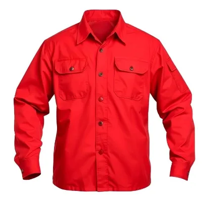 Customized Workwear Protection Industrial Work Uniform Soft Water Repellent Fire Resistant Vented Work Shirts