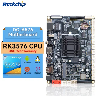 New Rockchip RK3576 Android Development Board Module Supports 4G LTE PoE and LCD for Industrial Embedded Linux Display
