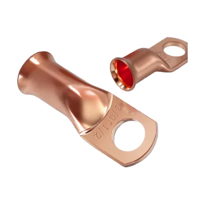 Quick Installation Bell Mouth Cable Terminal, Pure Copper Tin Plated, Prevents Strand Fraying