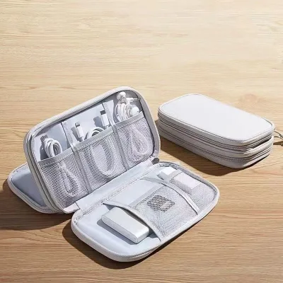 Travel Cord Cable Organizer Pouch Electronics Accessories Gadget Storage Bagdata Cable Storage Bag
