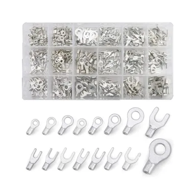 OT UT Cold Pressed Cable Terminal Block Copper Brass Tin Plated Optional 420PCS Set Quality good
