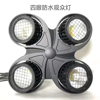 Bertin Hot-sell 4*100W 4*200W IP65 Waterproof 6000K Daylight RGBW/RGBWAUV/Warm White LED COB Par Light DMX512/Sound-Activated