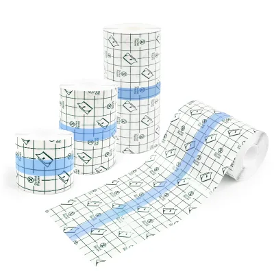 Custom 5cm 10cm 15cm 20cm Transparent PU Film Roll Waterproof Adhesive Dressing OEM
