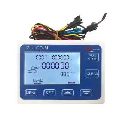 Display Controller 0.1-9999L Digital Water Meter Flow Quantitative Device Indicator Counter Thermometer