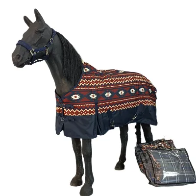 Hot Sale Equine Equipment Horse Rugs Waterproof Printed Pattern Color 1200D Oxford Horse Rugs for Horses