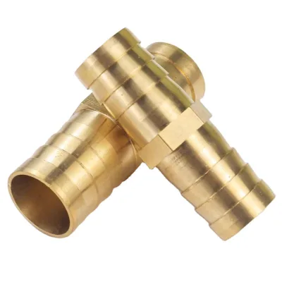 Brass Barbed Hose Connector with Straight Thread for Water and Gas Pipes-High Quality Pipe Fitting