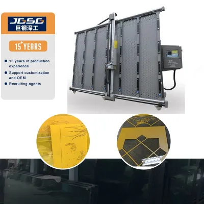 Computer Connection Glass Vertical Drawing Cutting Plotter Sandblasting Machine Glass Film Plotter