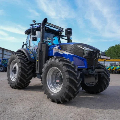 Powerful Engine 180-210HP 4WD Large Wheel Tractor for Seeding and Towing