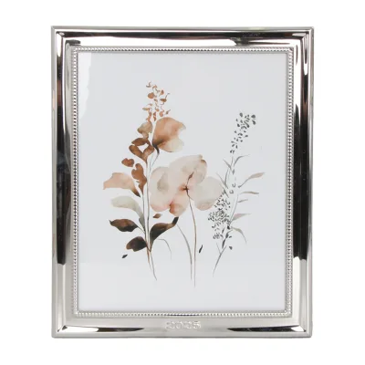 Latest Luxury Silver Metal Photo Frame Rectangular 29*24*1 CM for Wedding Home Decor and Table Hanging
