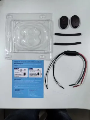 Easy DIY High-Tech Decoder Remote Starter One-Way Cable hidden motorcycle Immobilizer for Alarm Security System