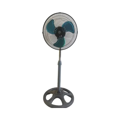 10-Inch Small Pedestal Fan Aluminum Blades Floor Installation Mechanical Control Household Use Stand Air Cooler Fan Children