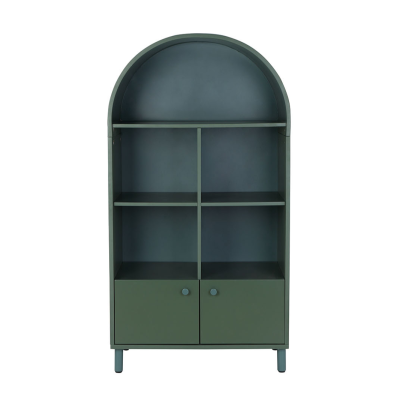 Factory Supply Wooden Library Bookcase Bookcase Display Revolving Bookcase