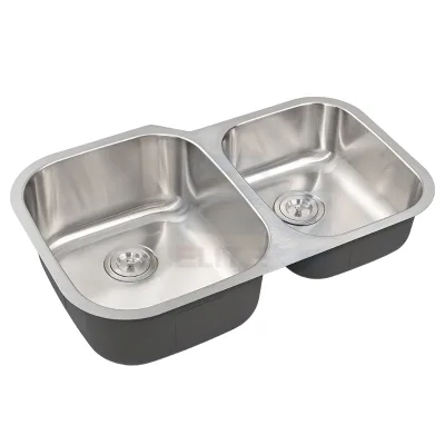 Best Selling 16 Gauge Farmhouse Apron Front Double Bowl for Home Kitchen