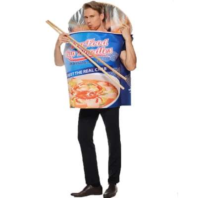 2025 new styles Hot and Spicy Ramen Costume Suitable for Dress-up food costumes