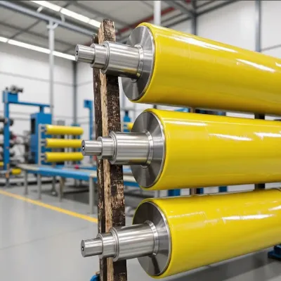 Superior PU Polyurethane Roller Extra Wear-Resistant Driving Roll for Chemical Fiber & Woodworking Machinery