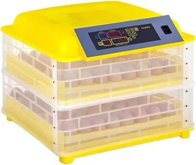 Chicken Eggs Poultry Incubator Egg Hatching Machine Mini Dual Power New 2020 Model 1 Year Warranty