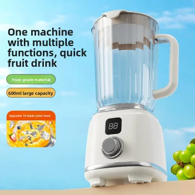 Home 600ML USB Rechargeable Multi-Functional Food Processor Portable Juicer Blender for Smoothies Fruit Veg Juice