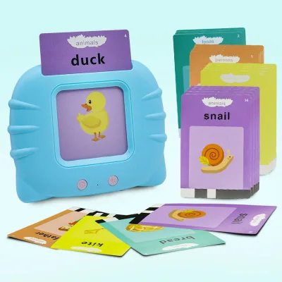 Audible English Sight Words Flash Card Kids Preschool & Toddler Learning Reading Machine Educational Toys