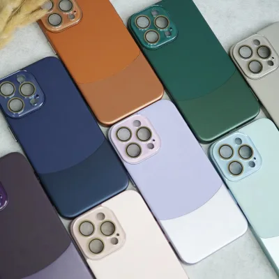 Business Style New Nappa Leather Classic PC Back Cover Mobile Phone Case for iPhone  16 Pro Max