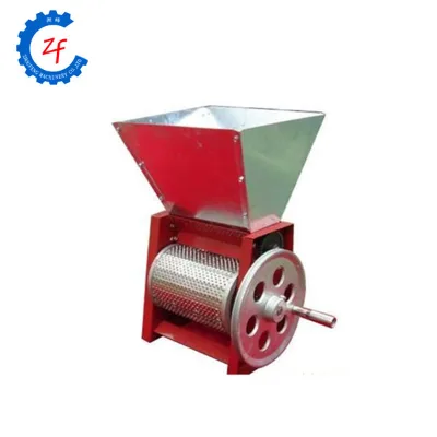 Fresh Coffee Bean Pulping Shelling Peeling Pulper Machine