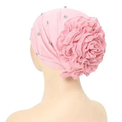 Four Seasons Women Multicolour Flowers Hijab Turban Bandana