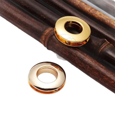 Wholesale Metal Plating DIY Eyelets for Luggage Bags Clothing Tarpaulin Curtain-Alloy Die-Casting Decorative Accessories (Oval)