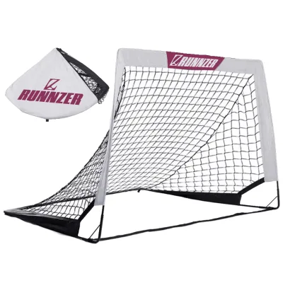 Hotsale Red Soccer Kids Training Goals Net Easy Install Portable Lightweight Outdoor Carry Bag Child Football Goal Net
