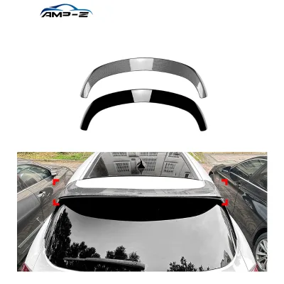 Carbon Black Stelvlo Spoiler ABS Rear Roof Wing Spoiler for Alfa Romeo Stelvio 2017+ Car Accessories