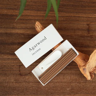 56H Custom Natural Private Label Incense Home Fragrance Products Agarwood Incense Sticks