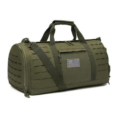 40L Tactical Duffle Men Sport Gym Bag Fitness Tote Travel Duffle Bag Training Workout Bag Shoulder Crossbody Sports Bag