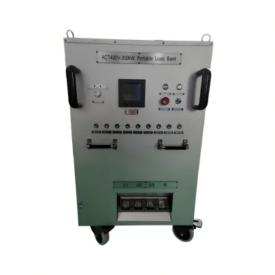 Portable 200kW Resistive Load Bank AC Load Testing Equipment 400V Three Phase Generator Test Load Bank