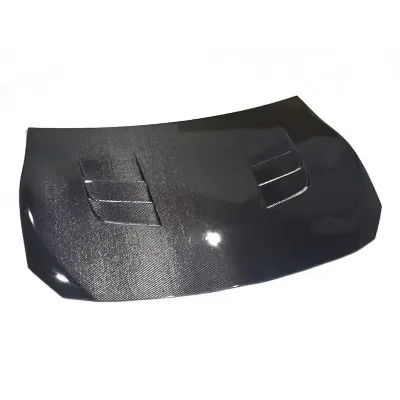 Hot Selling TS Style Bonnet Front Engine Hood Carbon Fiber Engine Hood Vents for Toyota Subaru GT86 BRZ FT86
