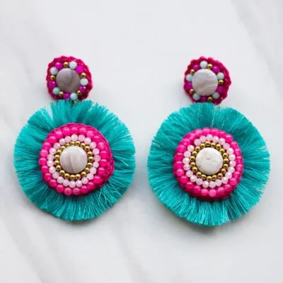 Big Exaggerated Statement Earrings Women Big Earrings