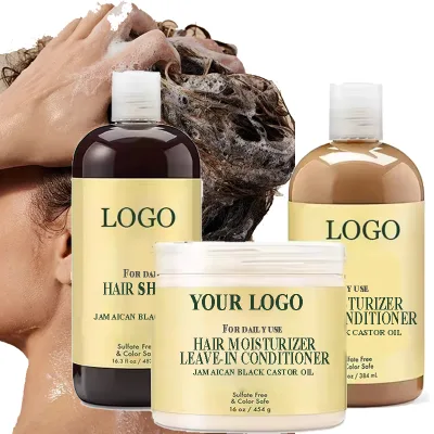 Organic Argan Oil Shampoo and Conditioner Set Wholesale Sulfate-Free Herbal Formula Moisturizing Hair Care