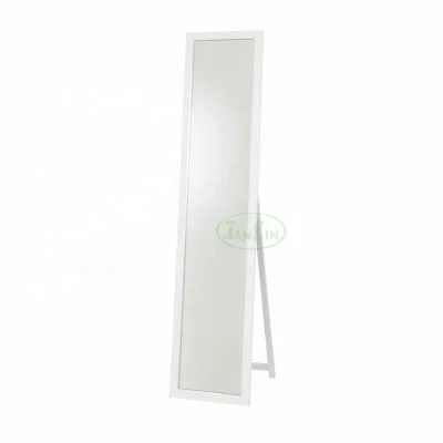 Full Length Dressing Mirror Antique Solid Wood Standing Floor Mirror Living Room Bedroom Household Wooden Standing Floor Mirror