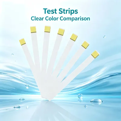 Active Oxygen Test Strips 50 Strips 30 Seconds Fast Accurate Water Quality Test Kit for Pool Spa Hot Tub Drinking Water