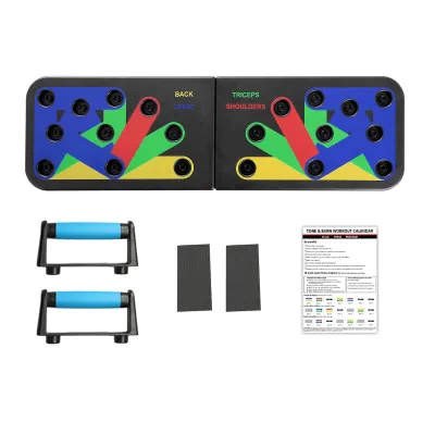 CHENGMO SPORTS Factory Direct Hot Sale Body Fitness Push-up Board Foldable Push up Board Folding Training Board Push up