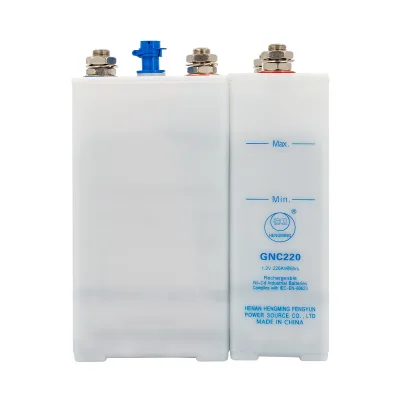 1.2 Volt 210AH GNC 210 Nickel Cadmium Sintered Super High Discharge Battery for Engine Sarting
