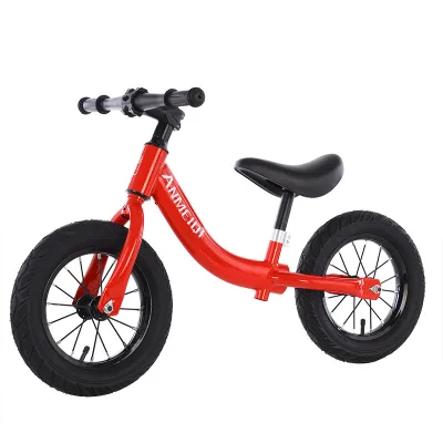 Manufacturer Wholesale No Pedal Children Balance Bike/12 Inch Plastic Kids Balance Bike/ Baby Balance Bike