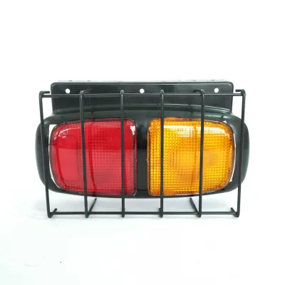 Universal Auto Lights Tail Lamp Metal Plate Rear Light Durable