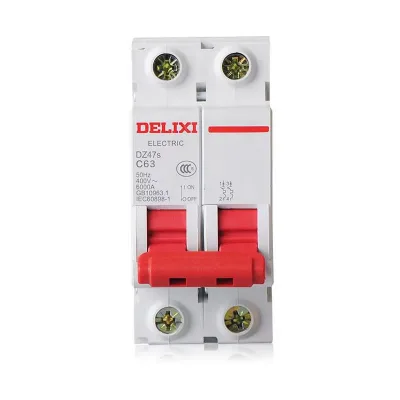 Low Voltage 6ka High Quality 2 Pole Miniature Residual Current Circuit Breaker (Mcb) Chinese Hot Melt Original Equipment